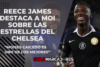 El capitán de los Blues Reece James revela por qué Moisés Caicedo es único