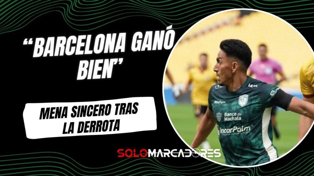 El duro análisis de Ángel Mena tras caer ante Barcelona SC: “Nos ganaron bien”