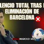 El duro silencio de Ismael Rescalvo tras la eliminación de Barcelona en Copa Ecuador