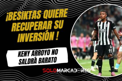 ¿Se va al Brasileirao? El futuro de Keny Arroyo en duda entre Besiktas y Cruzeiro