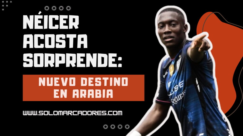 El nuevo reto de Néicer Acosta en el fútbol internacional