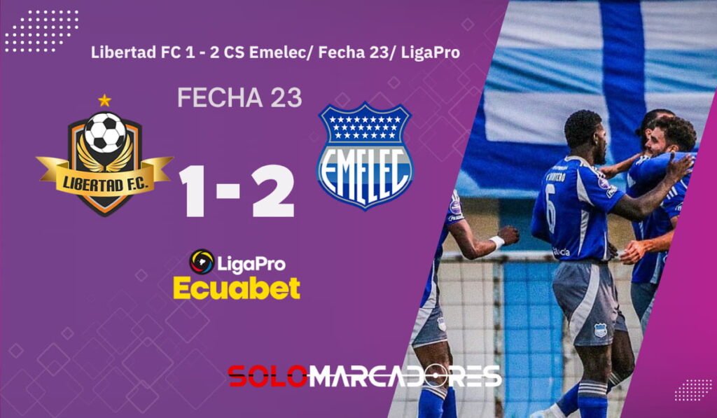 Emelec ganó en Loja y se acerca al Hexagonal por el título de LigaPro
