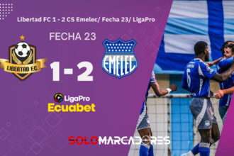 Emelec ganó en Loja y se acerca al Hexagonal por el título de LigaPro