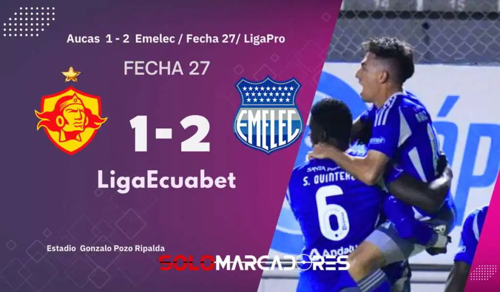 Guillermo Duró luego del triunfo ante Aucas: "Es un triunfo importantísimo" 2 Emelec sorprende en Quito: triunfo ante Aucas y esperanza en LigaPro