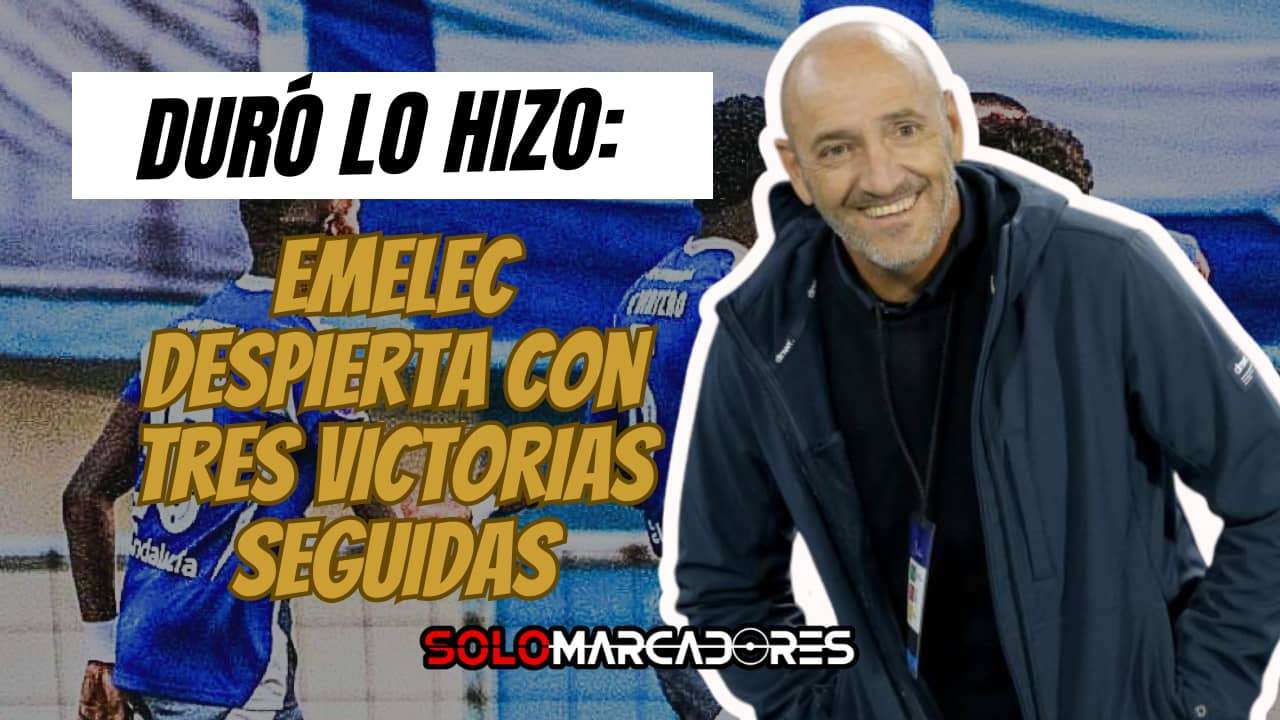 Emelec y Duró vuelven a sonreír: "La victoria nos da confianza para…"