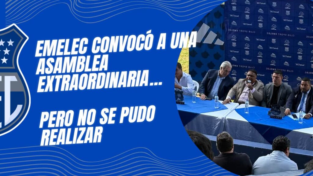 Emelec y la Asamblea que nunca fue