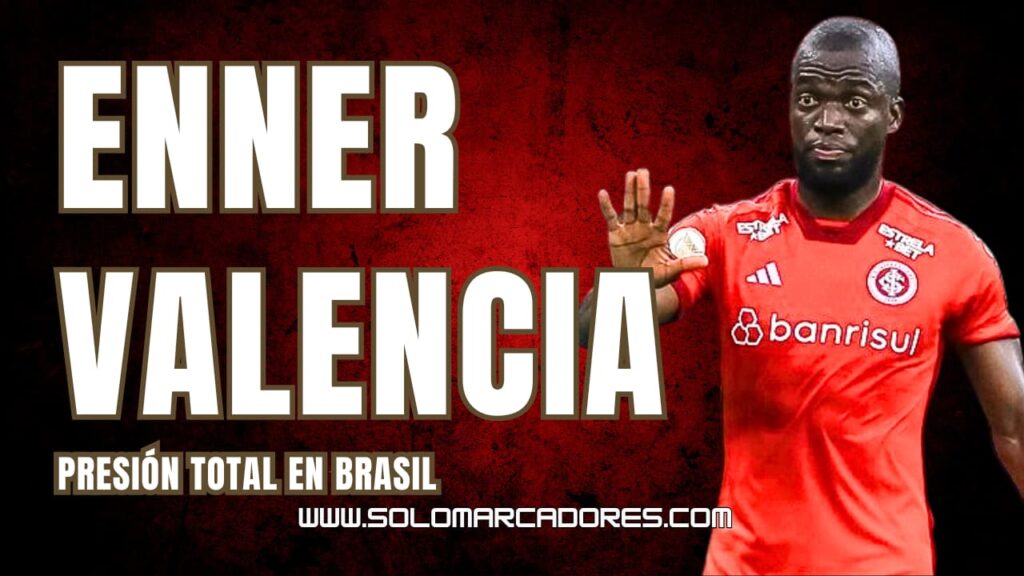 ¿Crisis goleadora o calma antes de la tormenta? Tic tac... Enner Valencia y una sequía que enciende las alarmas del fútbol ecuatoriano