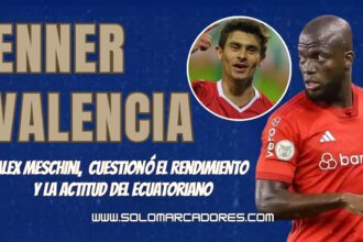 Exgloria del Inter de Porto Alegre arremetió contra Énner Valencia: "El problema de ÉNNER ES ..."