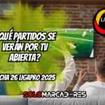 Fecha 26 de la LigaEcuabet 2025: Partidos, horarios y dónde verlos por TV abierta