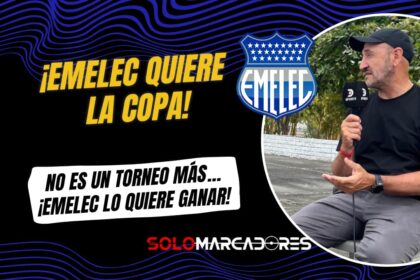 Guillermo Duró y su apuesta firme por la Copa Ecuador: “El jugador quiere ganar un título”