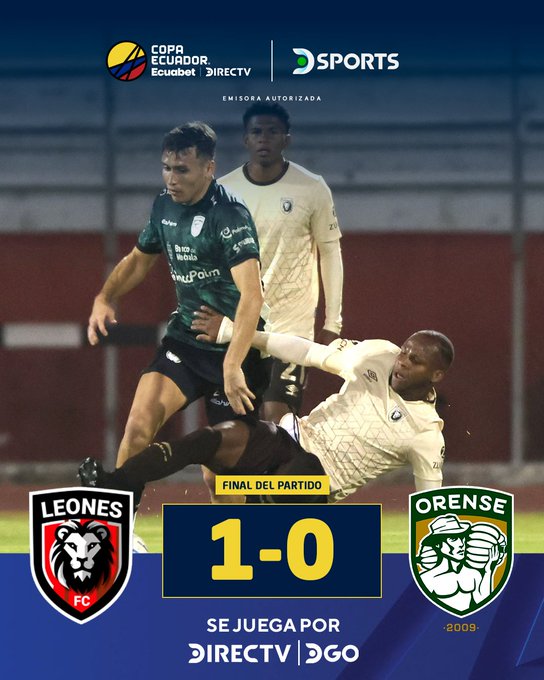 Copa Ecuador: Leones FC eliminó a Orense y sigue soñando 1 Leones FC eliminó a Orense