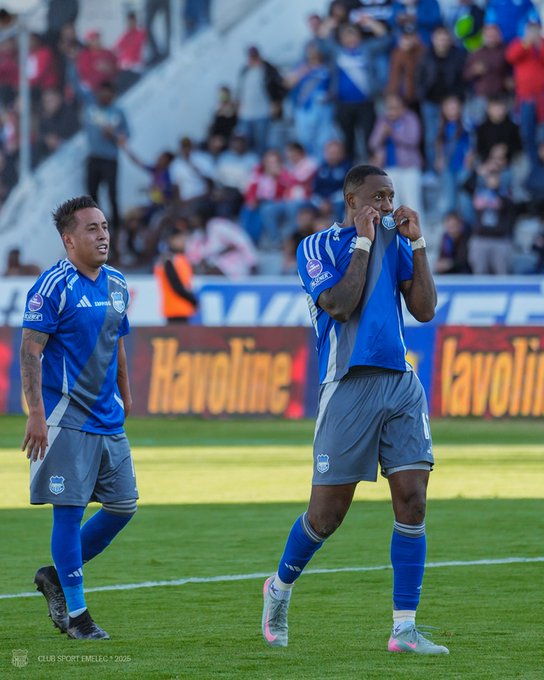 Emelec no afloja: con Duró en el banquillo venció a Técnico Universitario y quedó a un paso del Hexagonal 1 Emelec no afloja