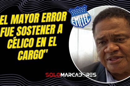 Habló Jorge Guzmán: Emelec tiene un déficit de 20 millones, pero promete sanearlo