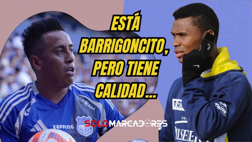 Ídolo de Emelec cuestionó a Cueva: "Está barrigoncito, pero tiene calidad…"