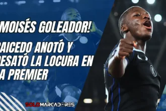 Imparable Moisés Caicedo