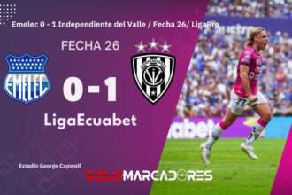 Independiente del Valle frena a Emelec y sigue firme en la punta de la LigaPro