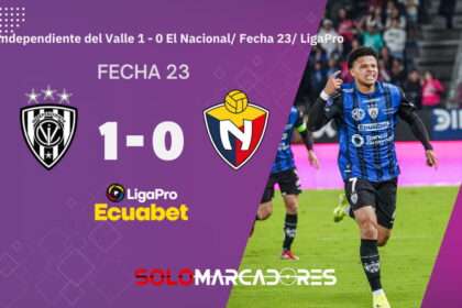 Independiente del Valle ganó con golazo de Patrik Mercado y se afianza como líder de la LigaPro