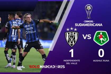 Independiente del Valle pegó primero y venció a Mushuc Runa por la Copa Sudamericana