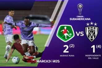 Independiente del Valle sufrió contra Mushuc Runa y avanzó a cuartos de la Copa Sudamericana
