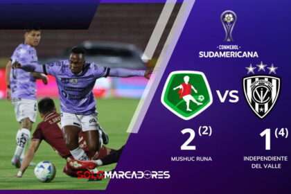 Independiente del Valle sufrió contra Mushuc Runa y avanzó a cuartos de la Copa Sudamericana