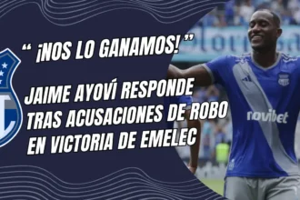 Jaime Ayoví RESPONDE tras acusaciones de robo