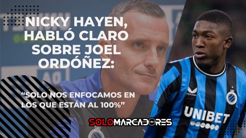 Joel Ordóñez, sin convocatoria en Bélgica: ¿Qué pasa con el ecuatoriano según su DT?