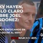 Joel Ordóñez, sin convocatoria en Bélgica: ¿Qué pasa con el ecuatoriano según su DT?