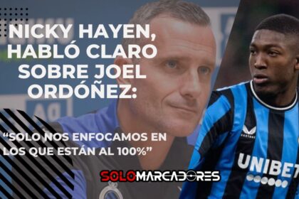 Joel Ordóñez, sin convocatoria en Bélgica: ¿Qué pasa con el ecuatoriano según su DT?