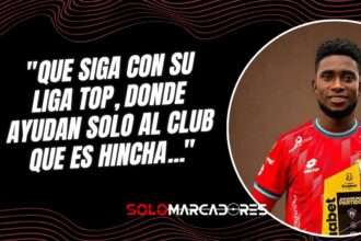 Jonathan Borja dispara contra Loor: "Que siga con su Liga Top, donde ayudan solo al club que es hincha…"