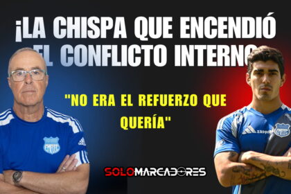 Jorge Célico revela uno de los motivos de su salida de Emelec: “Yo no pedí a Alfonso Barco”
