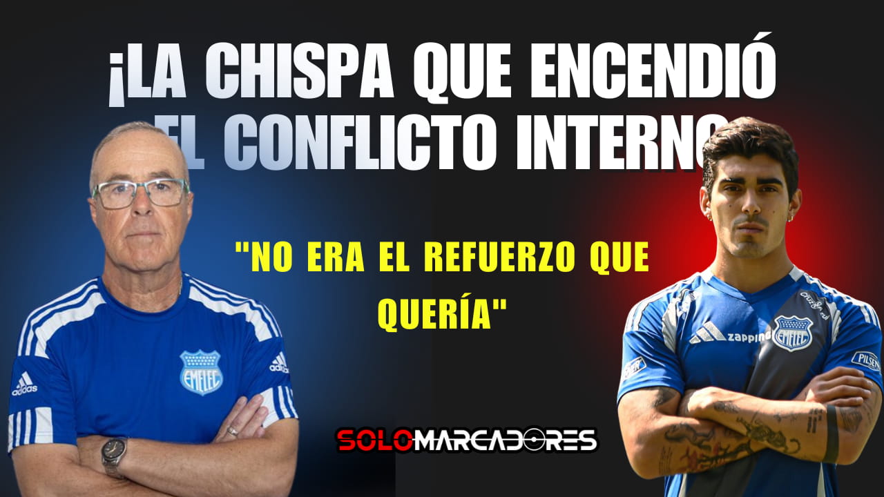 Jorge Célico revela uno de los motivos de su salida de Emelec: “Yo no pedí a Alfonso Barco”