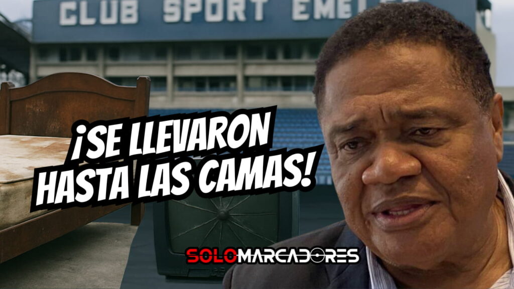 Jorge Guzmán denuncia saqueo en Emelec: “Se llevaron hasta camas y televisores”