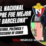 Juan Carlos Pérez calentó el duelo contra Barcelona: "El Nacional siempre fue mejor"