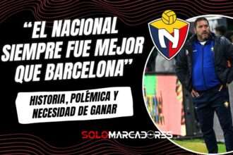Juan Carlos Pérez calentó el duelo contra Barcelona: "El Nacional siempre fue mejor"