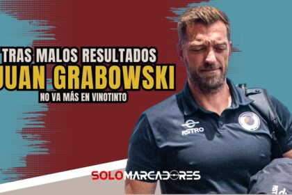 Juan Grabowski y el final de un ciclo: Vinotinto pierde a su DT tras malos resultados