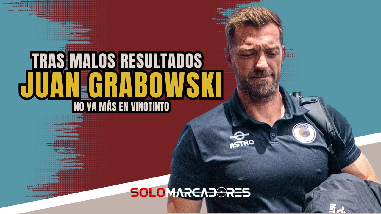 Juan Grabowski y el final de un ciclo: Vinotinto pierde a su DT tras malos resultados