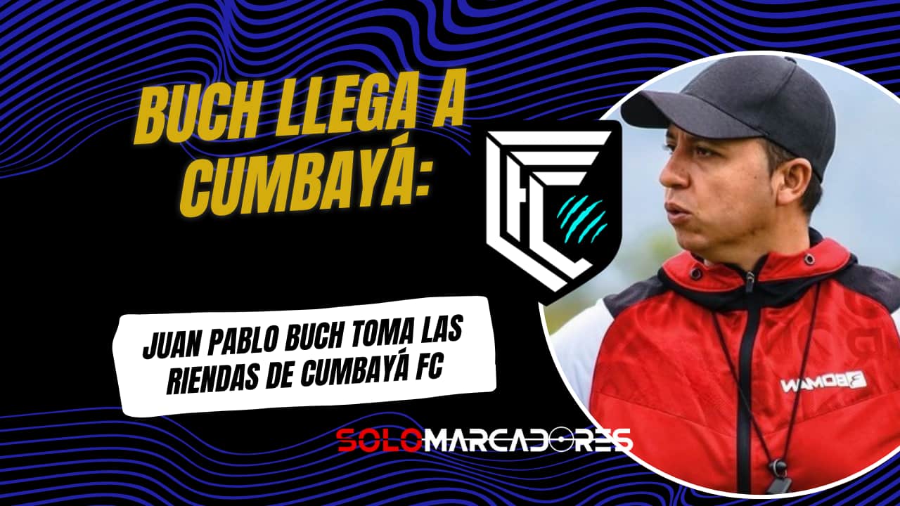 Juan Pablo Buch, nuevo DT de Cumbayá FC: ¿podrá salvar al equipo en la Serie B 2025?