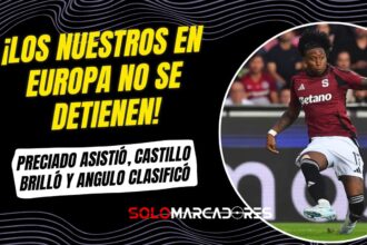 ¡Jugadores ecuatorianos al alza! Ángelo Preciado, Denil Castillo y Nilson Angulo en acción europea