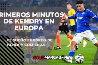 Kendry Páez debutó en torneos UEFA con el Racing de Estrasburgo