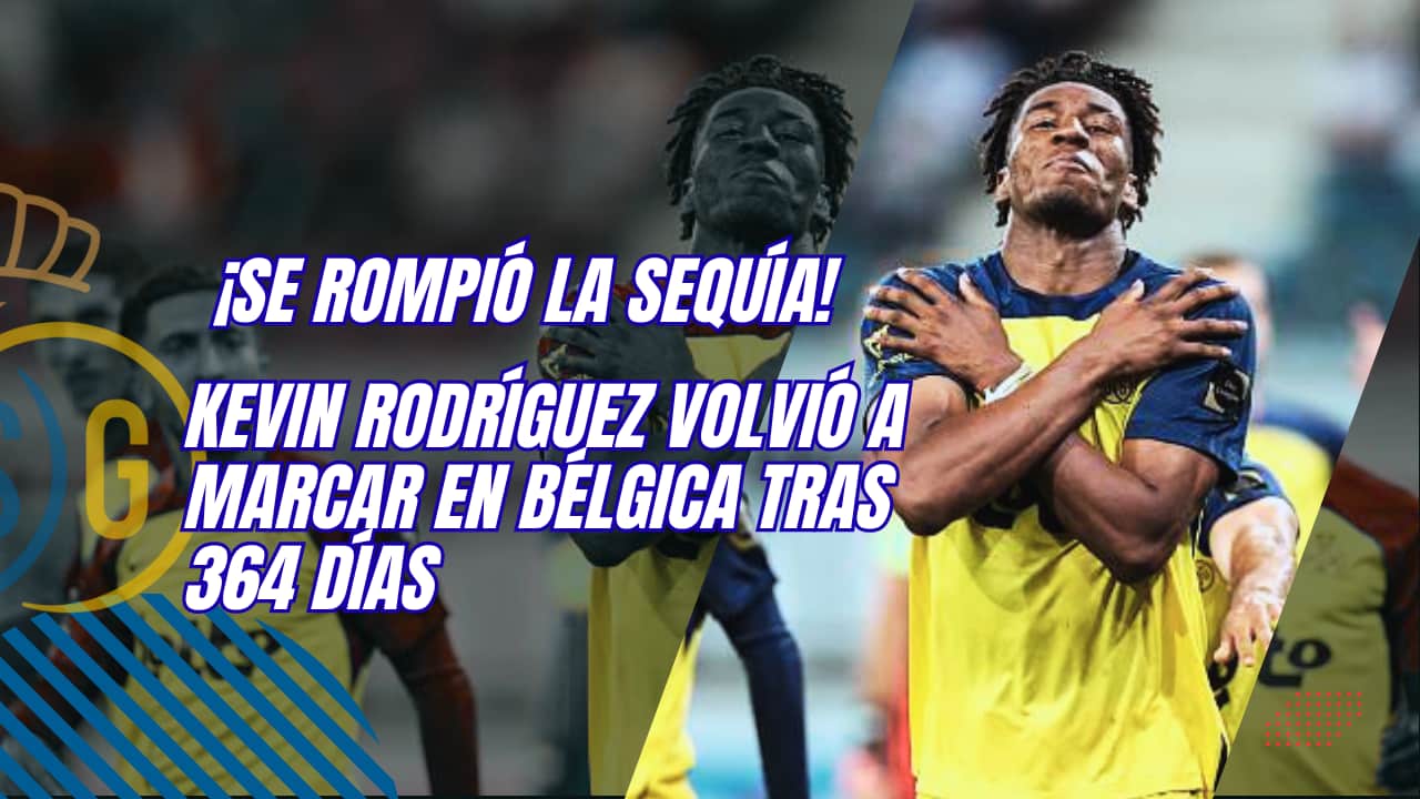 Kevin Rodríguez rompe su sequía goleadora