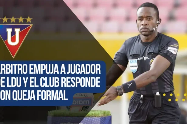 ¡Polémica en LigaPro! LDU Quito alza la voz contra el arbitraje de Franklin Congo 1 LDU Quito alza la voz contra el arbitraje de Franklin Congo
