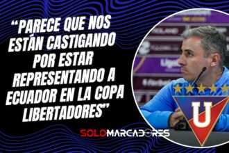 La queja de Liga de Quito tras la derrota ante El Nacional: “Parece que nos están castigando…”