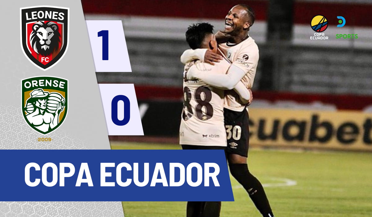Copa Ecuador: Leones FC eliminó a Orense y sigue soñando