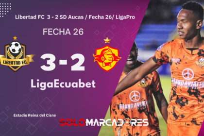 Eber Caicedo en modo héroe: Libertad venció a Aucas y sueña con el hexagonal final