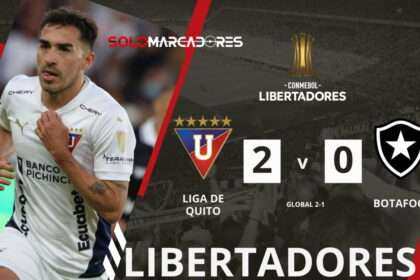 LA CORONA QUEDÓ VACANTE: Liga de Quito eliminó a Botafogo y avanza en la Copa Libertadores