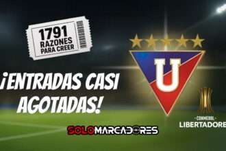 Liga de Quito vs Botafogo: entradas casi agotadas para el partido decisivo de la Copa Libertadores