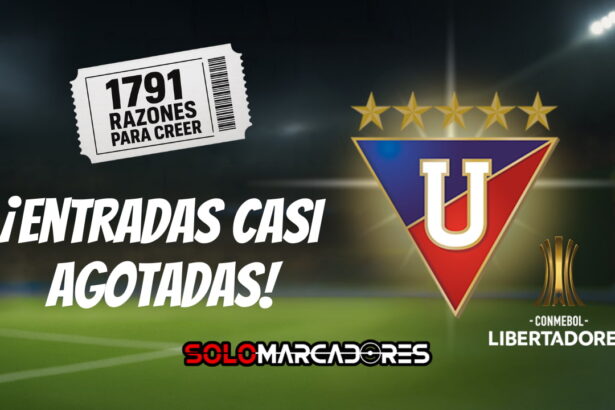 Liga de Quito vs Botafogo: entradas casi agotadas para el partido decisivo de la Copa Libertadores 1 Liga de Quito vs Botafogo: entradas casi agotadas para el partido decisivo de la Copa Libertadores