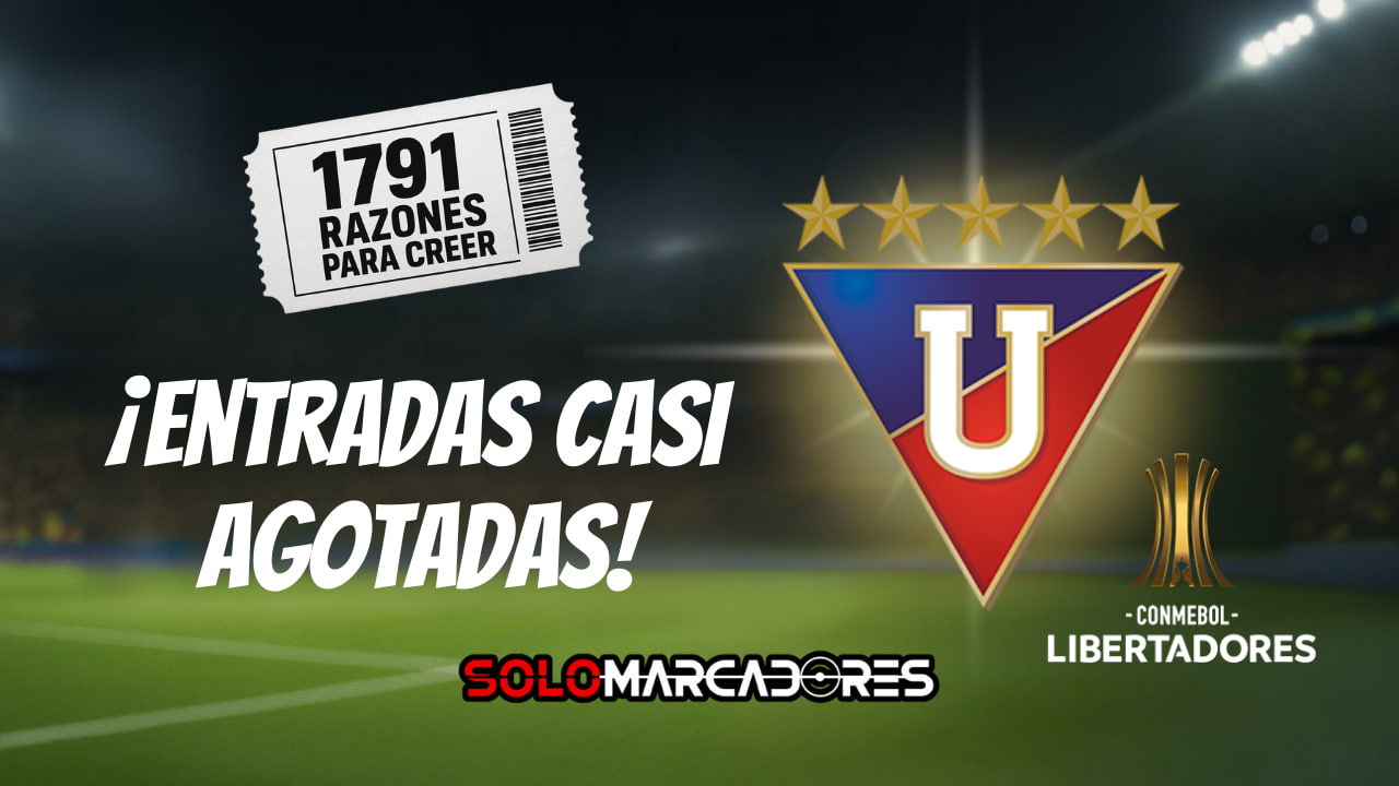 Liga de Quito vs Botafogo: entradas casi agotadas para el partido decisivo de la Copa Libertadores