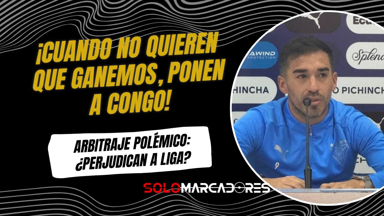 Lisandro Alzugaray arremetió contra el arbitraje: “Cuando no quieren que ganemos viene Congo…”