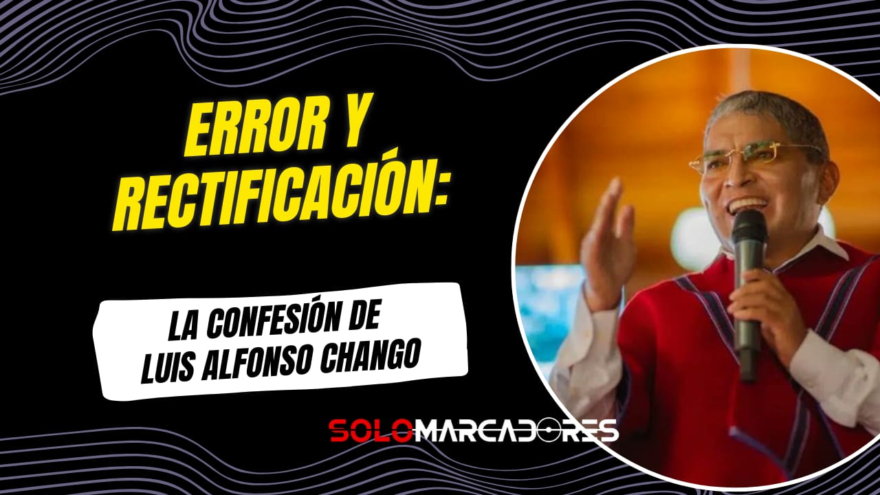 Luis Alfonso Chango admitió su equivocación en Mushuc Runa: "Tuvimos que corregir al inmediatamente"